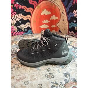 Rei Co-Op Outdoor Hiking Snow Boots Trail Climbing Size 7.5 Black Boots